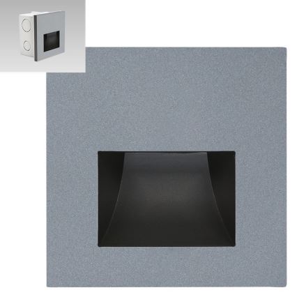 Emithor 70417 - Iluminação de escada LED SUNNY LED/1W/230V 4000K cinzento