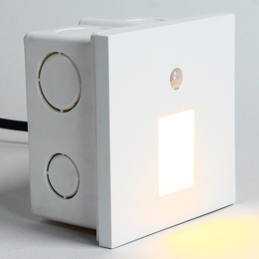 Emithor 70420 - Iluminação de escadas LED com sensor VIX LED/1W/230V 4000K branco