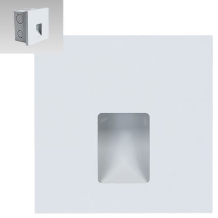 Emithor 70421 - Iluminação de escada LED VIX LED/1W/230V 4000K branco