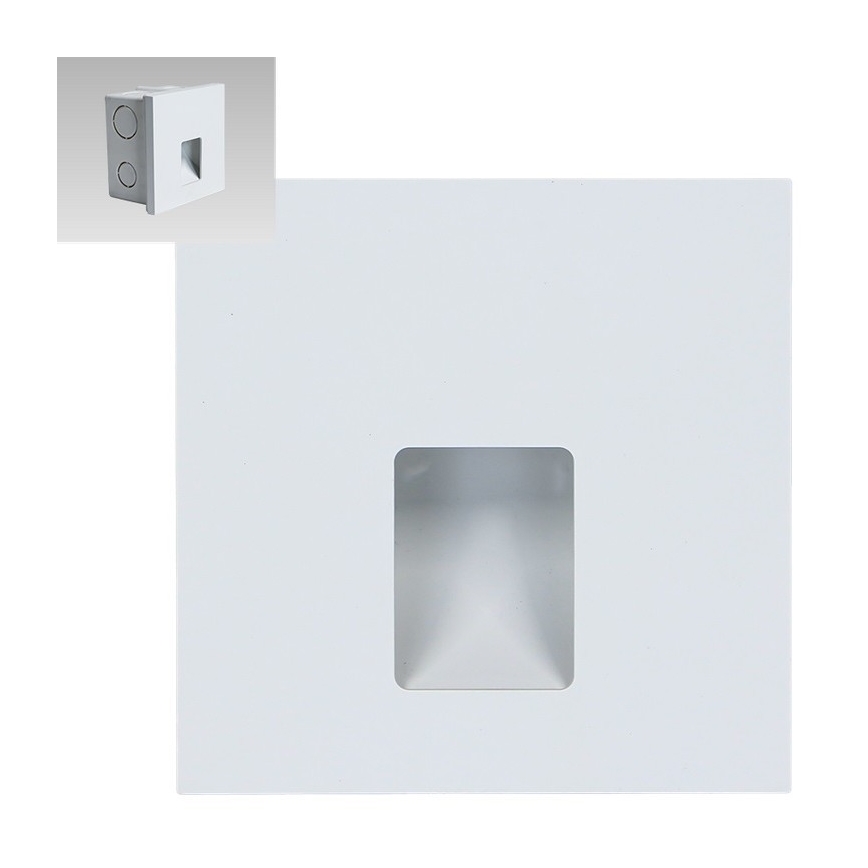 Emithor 70421 - Iluminação de escada LED VIX LED/1W/230V 4000K branco