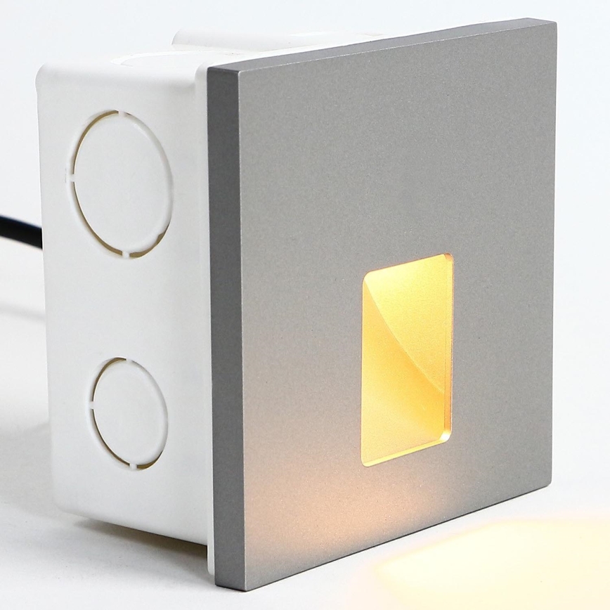 Emithor 70423 - Iluminação de escada LED VIX LED/1W/230V 4000K cinzento