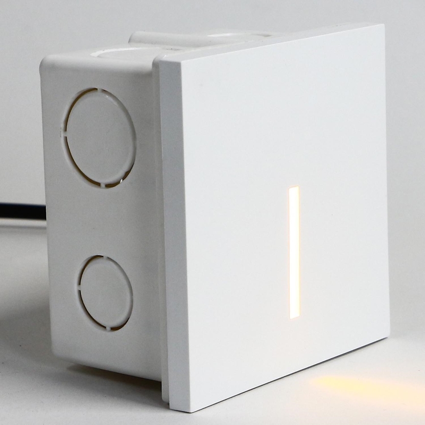 Emithor 70427 - Iluminação de escada LED LINE LED/1W/230V 4000K branco