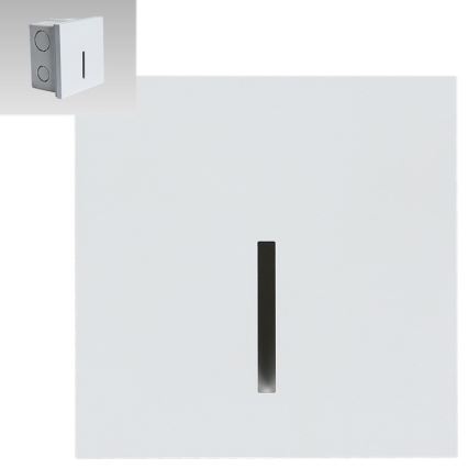 Emithor 70427 - Iluminação de escada LED LINE LED/1W/230V 4000K branco