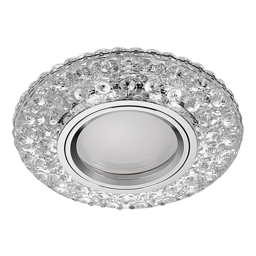 Emithor 71095 - Foco de encastrar LED ELEGANT GLASS FIX 1xGU10/50W + LED/3W STRIPE