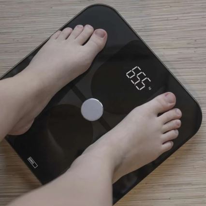 Balança pessoal inteligente GoSmart 3xAA Tuya