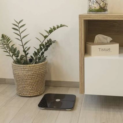Balança pessoal inteligente GoSmart 3xAA Tuya