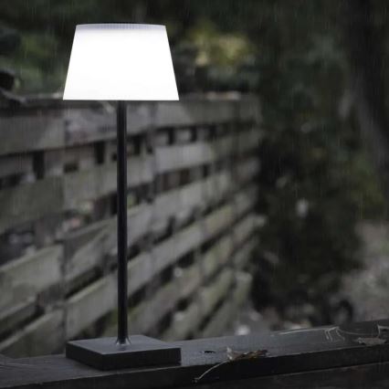 Candeeiro LED recarregável com regulação KATIE LED/4W/10V 1800mAh IP44 preto