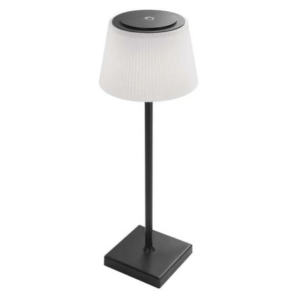 Candeeiro LED recarregável com regulação KATIE LED/4W/10V 1800mAh IP44 preto