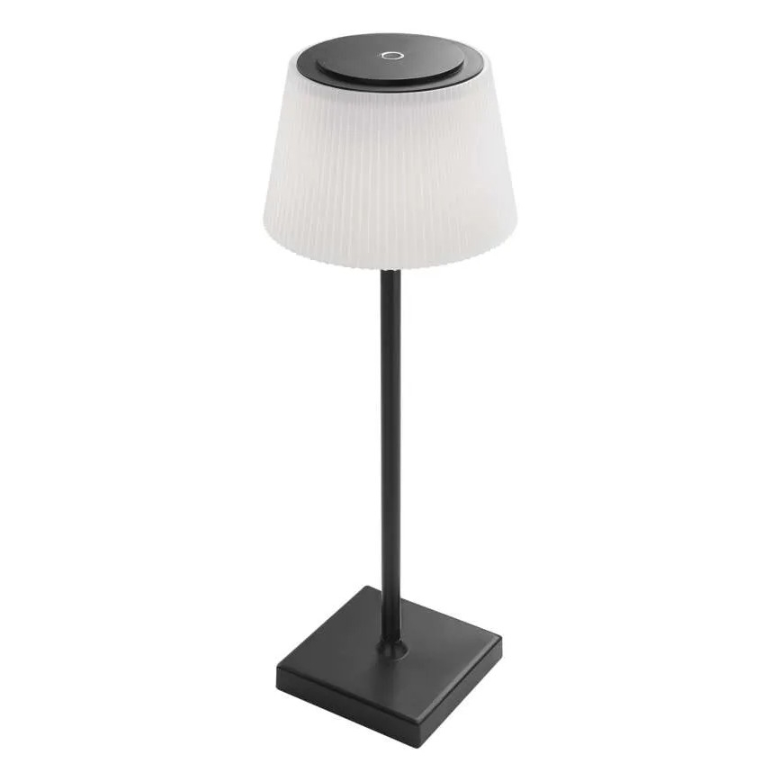 Candeeiro LED recarregável com regulação KATIE LED/4W/10V 1800mAh IP44 preto