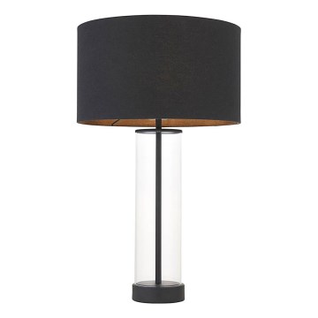 Endon 100440 - Candeeiro de mesa regulável LESSINA 1xE27/10W/230V preto