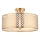 Endon 101568 - Candeeiro integrado CORDERO 3xE27/10W/230V dourado