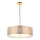 Endon 101569 - Lustre suspenso com corrente CORDERO 3xE27/10W/230V dourado