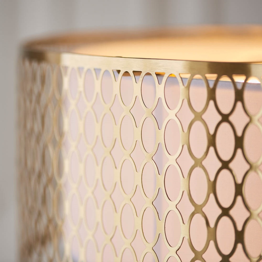 Endon 101569 - Lustre suspenso com corrente CORDERO 3xE27/10W/230V dourado