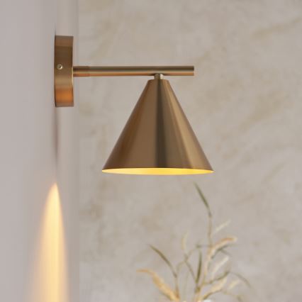 Endon 102893 - Foco de parede CAPE 1xE14/7W/230V latão