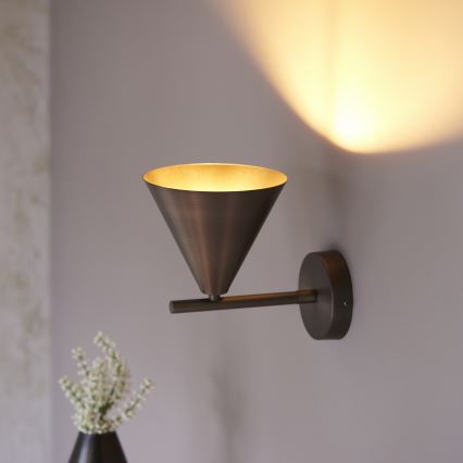 Endon 102894 - Foco de parede CAPE 1xE14/7W/230V bronze