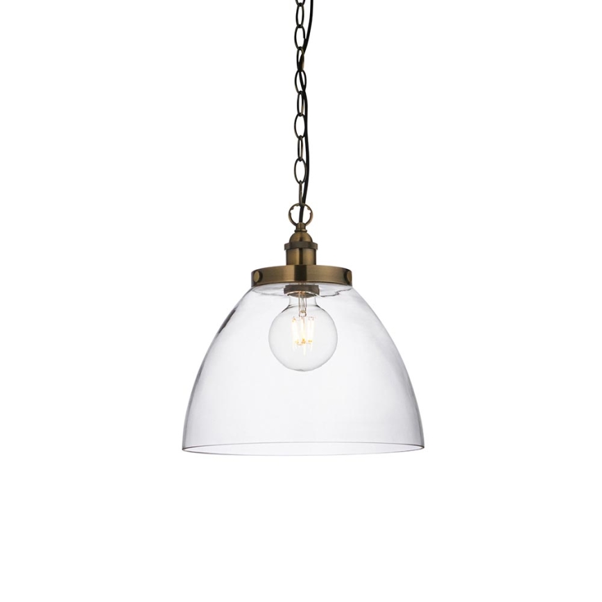 Endon 102926 - Candeeiro suspenso HANSEN 1xE27/10W/230V latão