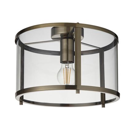 Endon 103112 - Candeeiro de teto HOPTON 1xE27/10W/230V cromo mate
