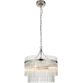 Endon 104113 - Lustre suspenso por corrente MARIETTA 3xE14/7W/230V cromado brilhante
