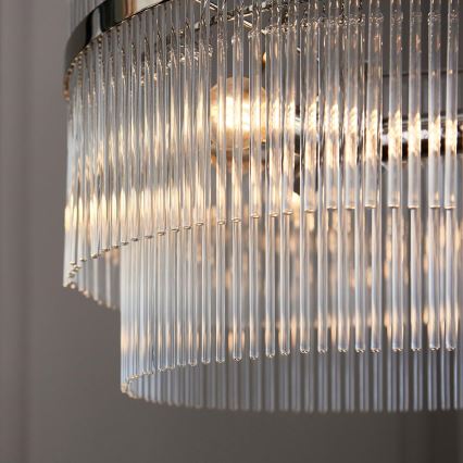 Endon 104113 - Lustre suspenso por corrente MARIETTA 3xE14/7W/230V cromado brilhante