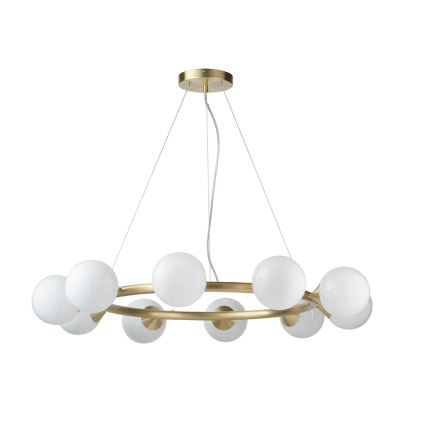 Endon 106008 - Lustre em cabo OTIS 10xG9/3W/230V dourado