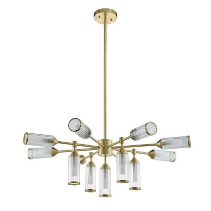 Endon 106256 - Candeeiro suspenso TOUR 13xG9/3W/230V latão