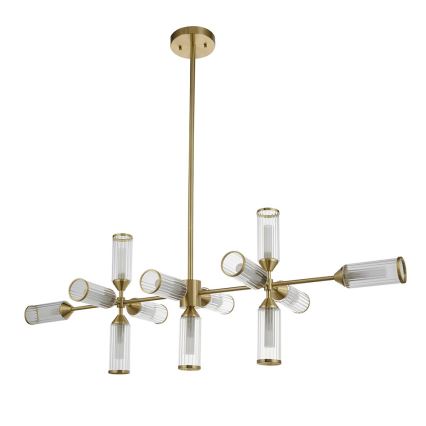Endon 106259 - Candeeiro suspenso TOUR 13xG9/3W/230V latão