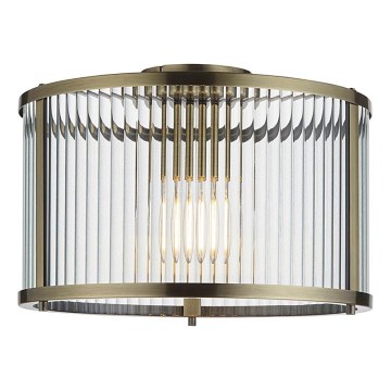 Endon 106265 - Candeeiro de teto RIDGETON 1xE27/10W/230V latão