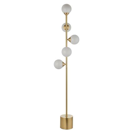 Endon 106756 - Candeeiro de pé OTIS 5xG9/3W/230V dourado