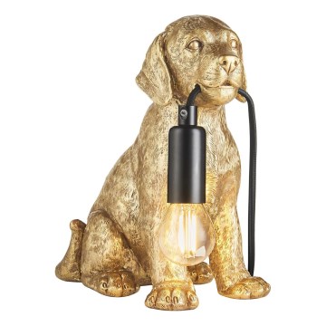 Endon 107364 - Candeeiro de mesa PUPPY 1xE14/7W/230V dourado