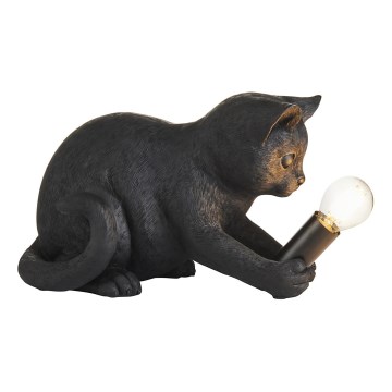 Endon 107390 - Candeeiro de mesa KITTEN 1xE14/7W/230V preto