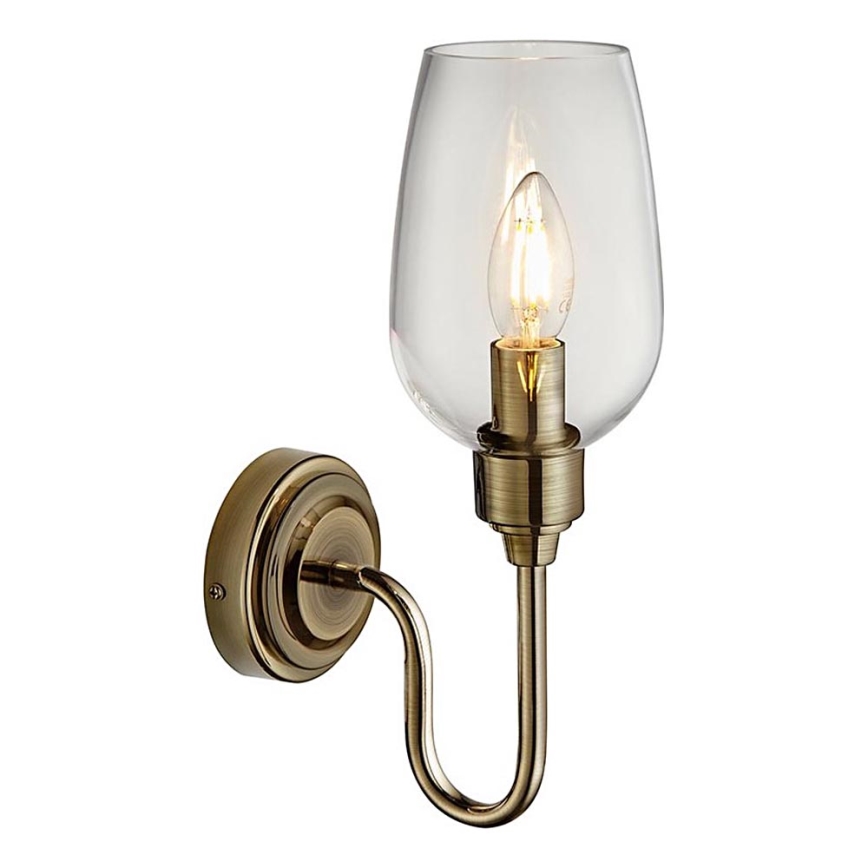 Endon 107792 - Iluminação de parede STOURTON 1xE14/6W/230V latão