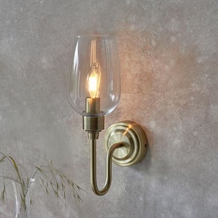 Endon 107792 - Iluminação de parede STOURTON 1xE14/6W/230V latão