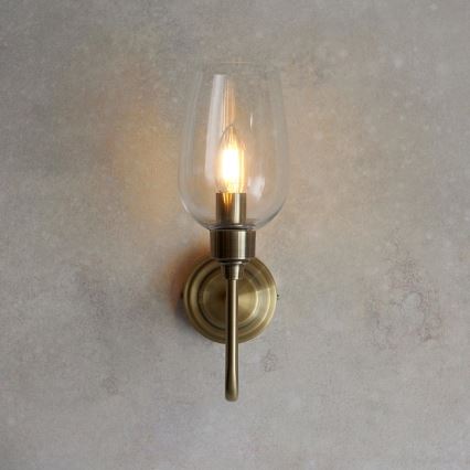 Endon 107792 - Iluminação de parede STOURTON 1xE14/6W/230V latão