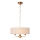 Endon 110723 - Candeeiro suspenso HIGHCLERE 3xE14/40W/230V bege/latão
