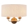 Endon 110726 - Iluminação de parede HIGHCLERE 2xE14/40W/230V bege/latão