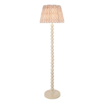 Endon 114632 - Candeeiro de chão HIGGLEDY 1xE27/10W/230V bege