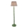 Endon 114634 - Candeeiro de chão HIGGLEDY 1xE27/10W/230V verde/cinzento