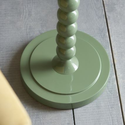 Endon 114634 - Candeeiro de chão HIGGLEDY 1xE27/10W/230V verde/cinzento