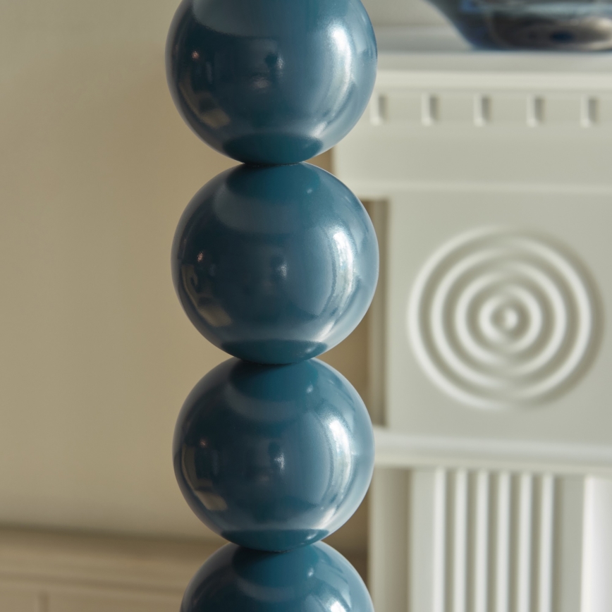 Endon 114658 - Candeeiro de chão HIGGLEDY 1xE27/10W/230V azul