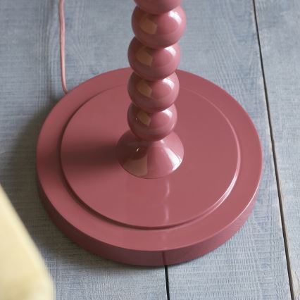 Endon 114667 - Candeeiro de chão HIGGLEDY 1xE27/10W/230V rosa