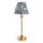 Endon 114796 - Candeeiro de mesa LED com regulação BURLEY LED/1,5W/5V latão/azul