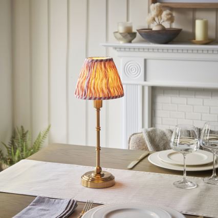 Endon 114804 - Candeeiro de mesa LED com regulação BURLEY LED/1,5W/5V latão/rosa