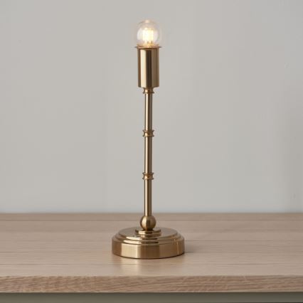 Endon 114804 - Candeeiro de mesa LED com regulação BURLEY LED/1,5W/5V latão/rosa