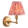 Endon 114817 - Candeeiro de parede LED com regulação BURLEY LED/1,5W/5V latão/rosa