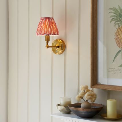 Endon 114817 - Candeeiro de parede LED com regulação BURLEY LED/1,5W/5V latão/rosa