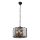 Endon 61281 - Lustre suspenso por corrente CLOONEY 4xE14/40W/230V preto/fumê