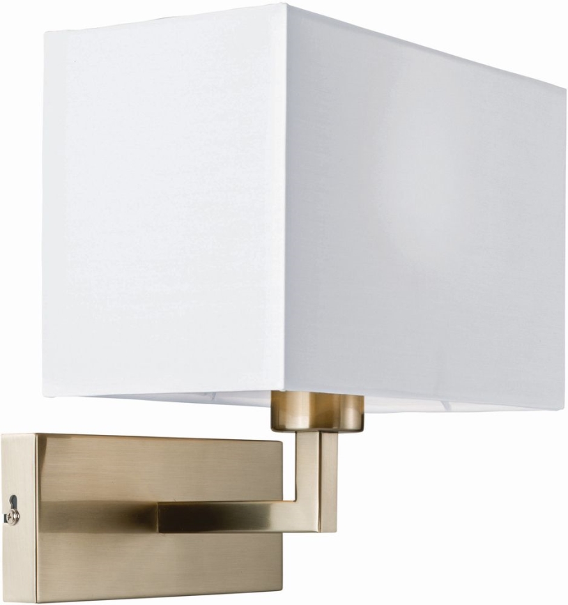 Endon 61604 - Iluminação de parede PICCOLO 1xE27/10W/230V branco/cromado mate