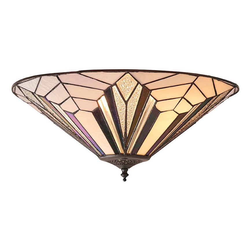 Endon 63935 - Iluminação de teto ASTORIA 2xE27/60W/230V diâmetro 48 cm