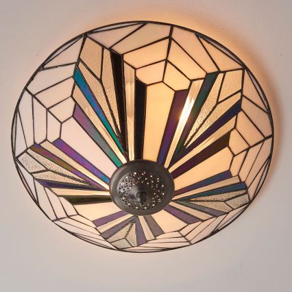 Endon 63935 - Iluminação de teto ASTORIA 2xE27/60W/230V diâmetro 48 cm