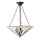 Endon 63936 - Candeeiro suspenso ASTORIA 3xE27/60W/230V diâmetro 48 cm